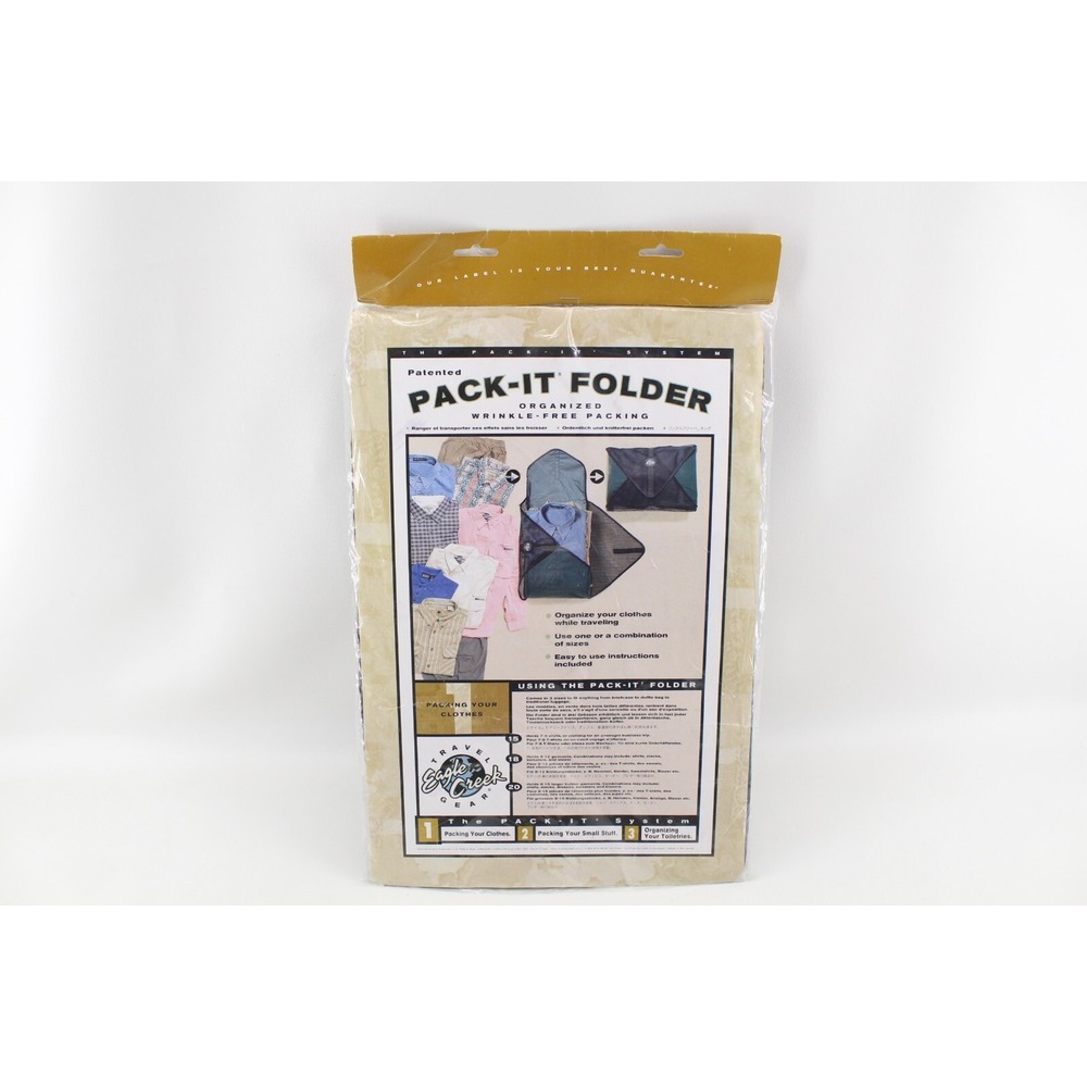 Eagle Creek Deep Forest Garment Folder 18 Pack It‎ System Holds up to 12 Items